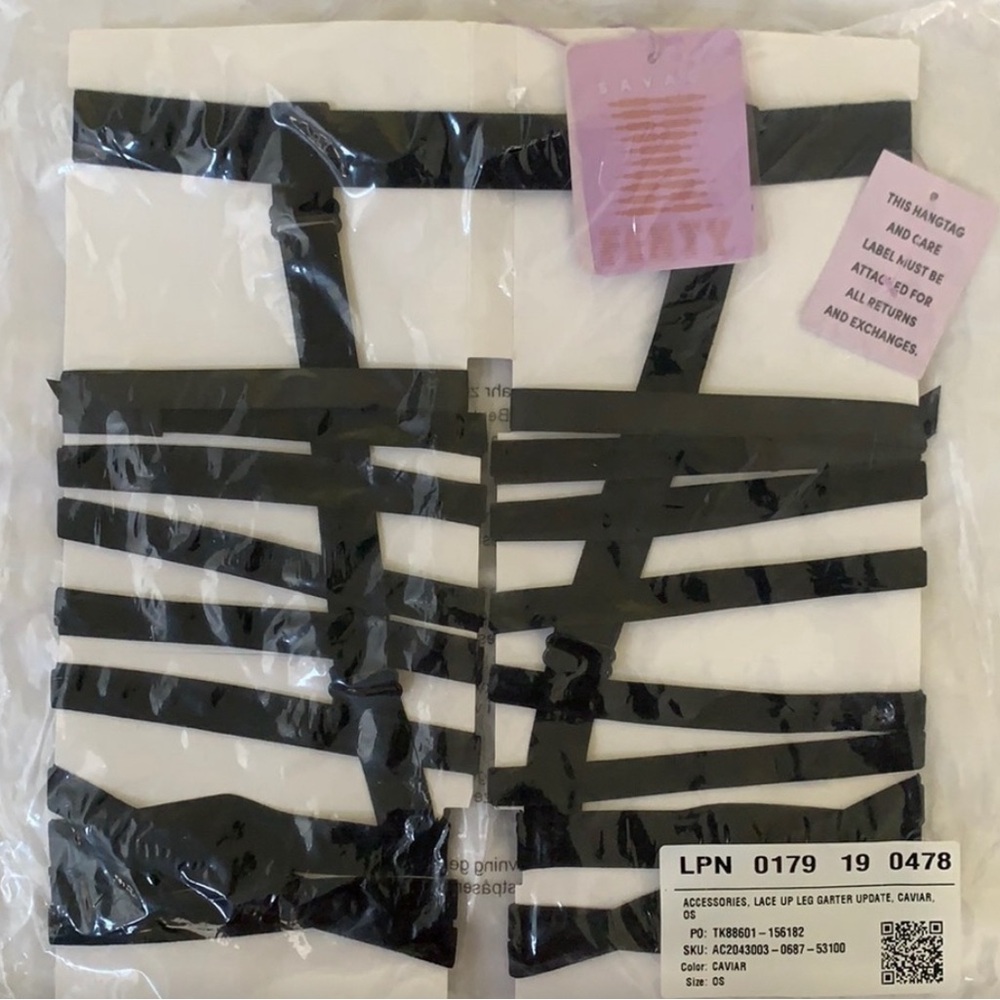 Deadstock Savage x Fenty Lace Up Leg Garter